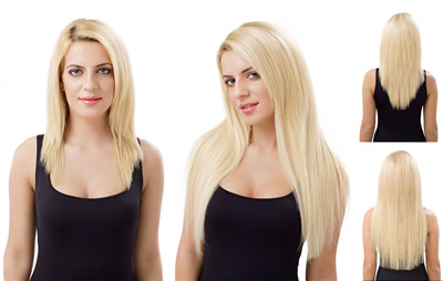 How To Wear Extensions With Short Hair Amatistyle Extensions