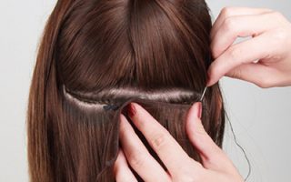 How to care for hair extensions sewn-in