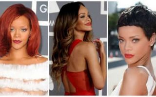 Rihanna with Hair Extensions