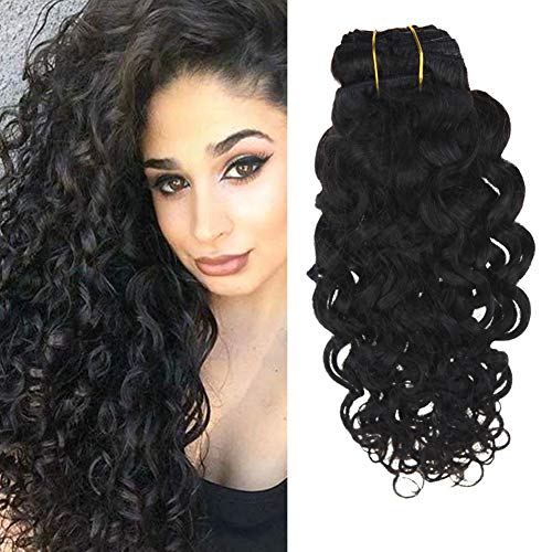 wavy hair extensions clip in human hair