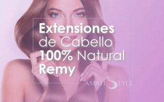 Extensiones de cabello 100% natural Remy en Cali
