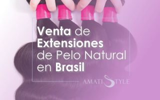 Venta de extensiones de pelo natural en Brasil